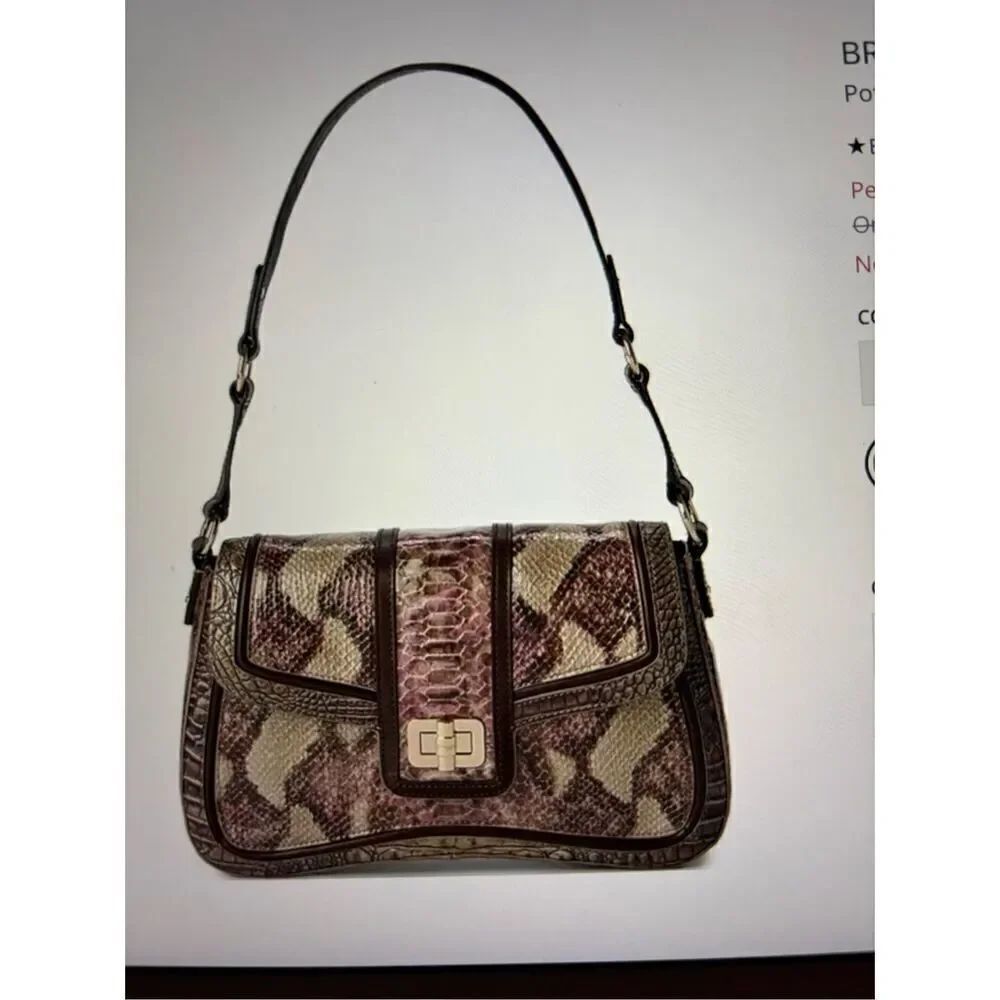 NWT Brahmin Potomac Collection Nerida Shoulder Bag